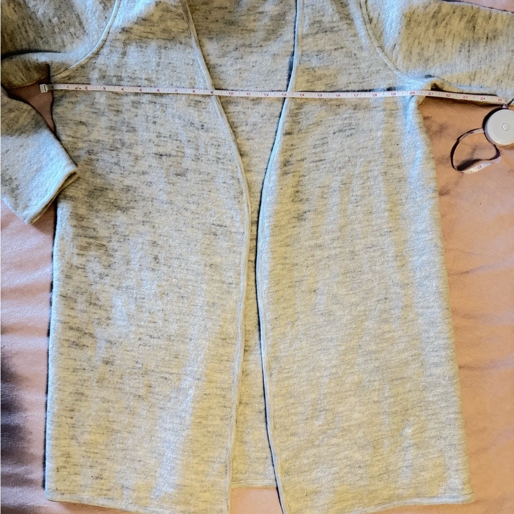 🐑 Madewell Lombard Coat / Open-Faced Jacket |  Oatmeal  |  Medium / Large - Picture 7 of 11
